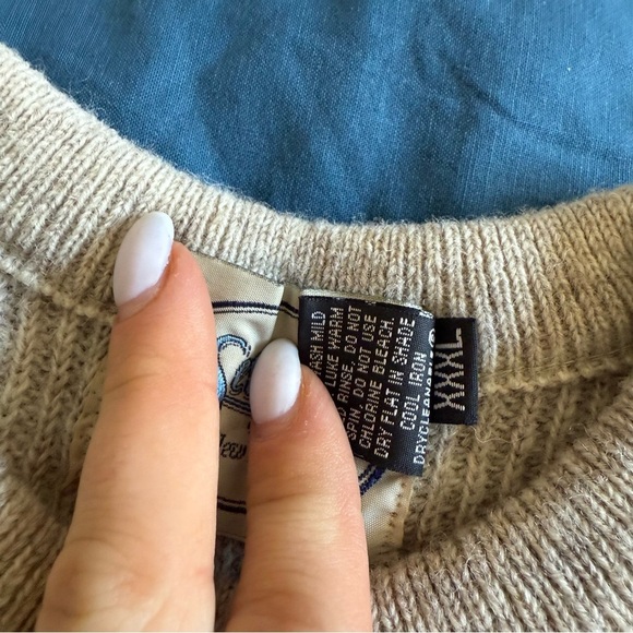 Vintage Settlers New Zealand Heavy 100% Wool Sweater XXXL - Picture 6 of 11